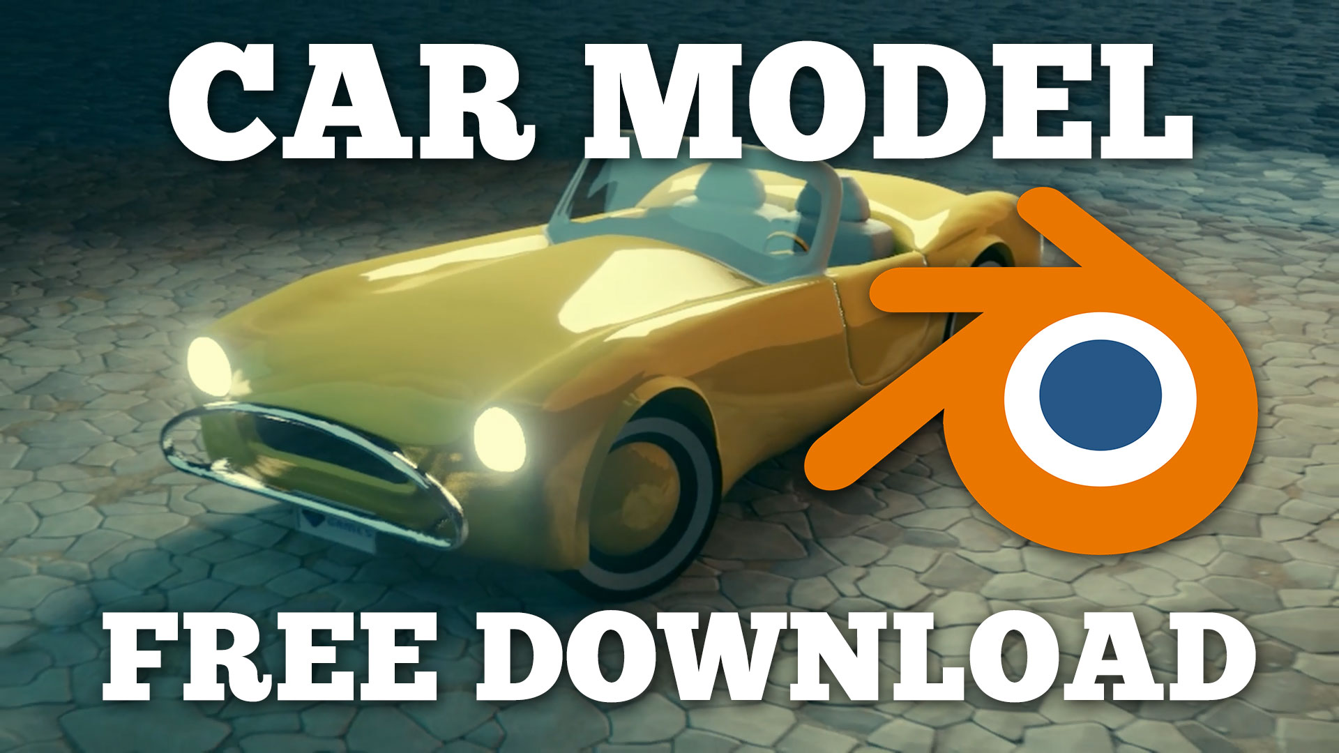 Free Vintage Car Model | Download for Blender - Vinimay Kaul